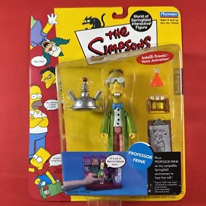 Playmates Simpsons Serie 6 Modellino interattivo PROFESSOR FRINK 199225 - Foto 1 di 7