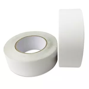 DOUBLE-SIDED Sticky Tape 50mm (2") White Two Sided Adhesive for Mounting/Fixing - Picture 1 of 4