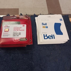 Lot de cartes micro sd Bell et Virgin ( 18 ) - Photo 1 sur 5