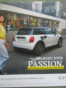 Mini Cooper SE Juni 2021 Prospekt Brochure Catalogue NEU Rarität - Bild 1 von 2