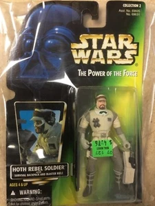 STAR WARS POTF Hoth Rebel Soldier 1996 KENNER MOC - Picture 1 of 2