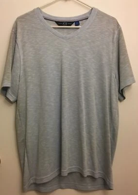 Camisa de golf Joseph Abboud azul ajustada para hombre talla grande Foto 1 de 3