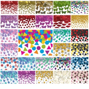 Konfetti Streu Deko Streuteile Tisch Party Geburtstag Streudeko Geburt Valentins - Bild 1 von 36