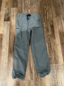 Patagonia Children’s Long Pants XL Size 12 Grey Blue 100% Recycled Nylon - Picture 1 of 5
