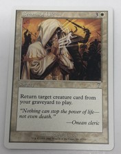 2001 Magic: The Gathering - 7th Edition Breath of Life #4 MTG Card
