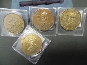 Moneda con logotipo de la región noreste y 3 monedas de fundador bm9 - Imagen 1 de 1