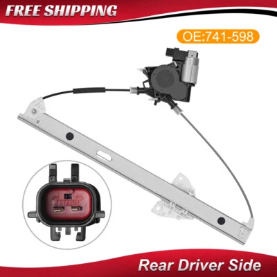 Rear Left Power Window Regulator For 1998-2003 Dodge Durango 2000-2004 Dakota - Image 1 of 4