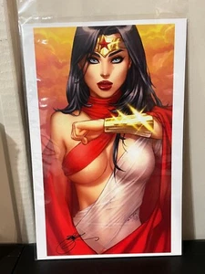 WONDER WOMAN - 11x17 e.Bas impresión artística firmada con certificado de autenticidad - Imagen 1 de 1