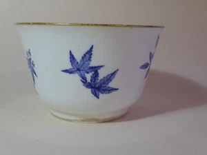 Royal Worcester AESTHETIC Movement BLUE & WHITE Japanisme Sugar Bowl 1876 - Picture 1 of 9
