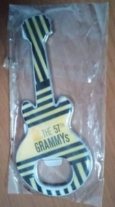 The 57th Grammys Flaschenöffner in Gitarrenform aus Metall - Magnet. Versiegelt. - Bild 1 von 3