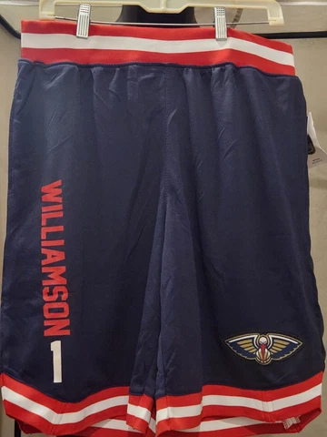 New Orleans Pelicans Shorts NBA Zion Williamson Sz. Large Cover