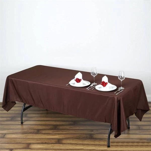 10 pcs Wholesale Lot 60x102" RECTANGLE POLYESTER TABLECLOTHS Wedding Supplies - Image 1 of 1