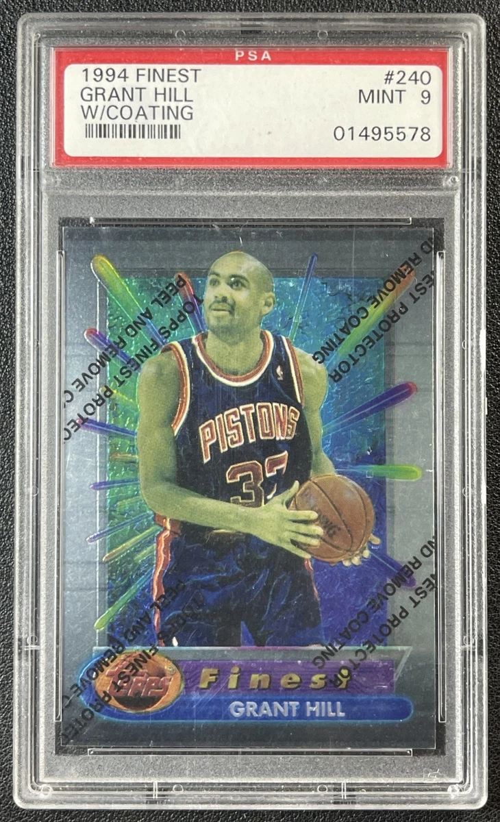 Topps Grant Hill Detroit Pistons Basketball Rookie Trading Cards