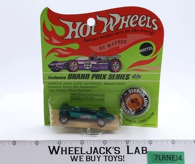 Lotus Turbine Aqua 1969 Redline Hot Wheels Mattel Vintage RL Blister MOSC NOS Foto 1 de 4