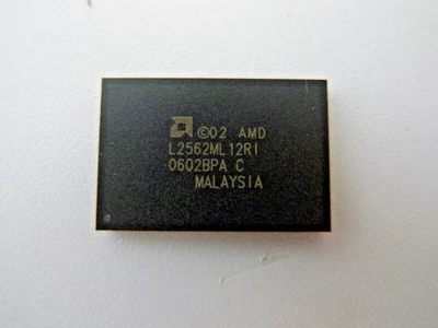 AMD IC MEMORY 16M X32-BIT/32 AMDL2562ML12RI / L2562ML12RI / L2562ML 12RI *NEW* - Image 1 of 3