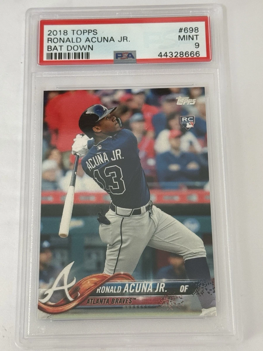 2018 Season Topps Ronald Acuña Jr. Baseball Trading Cards