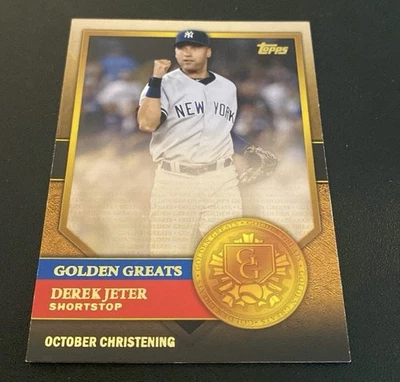 2012 Topps - Golden Greats Derek Jeter #GG-28 - Image 1 of 2