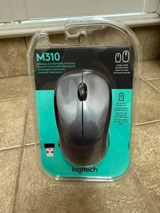 🔥 NEW SEALED🔥 Logitech M310 Wireless Bluetooth Large-sized Mouse Silver - Picture 1 of 2