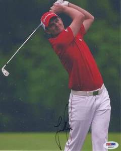 JUSTIN ROSE SIGNED AUTOGRAPH 8x10 PHOTO - GOLF, 2013 US OPEN CHAMPION, FLAG PSA - Picture 1 of 1