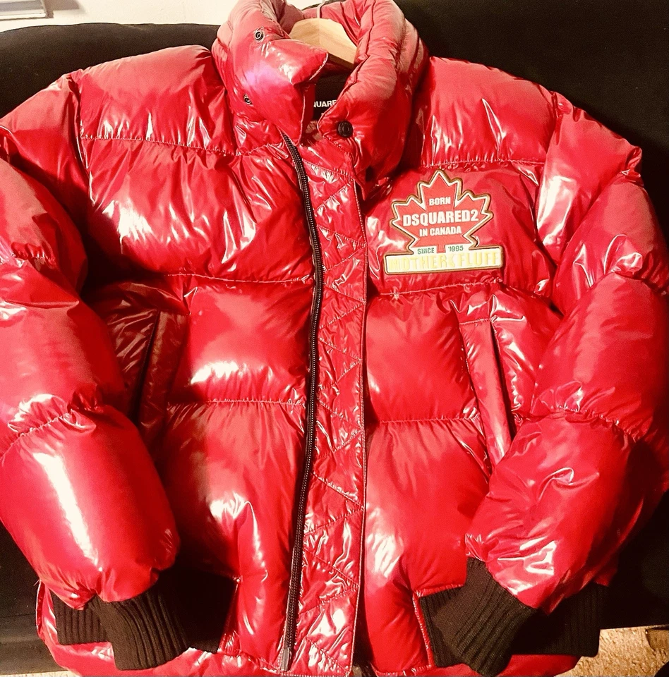 Dsquared2 Quilted Bomber Down Jacket  Size 50 Made In China  Great Condition - Image 1 of 4