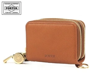 Porter Tone Key Purse 150-02291-40 (Color: Camel) Yoashid & Co. Key Case Japan - Picture 1 of 18