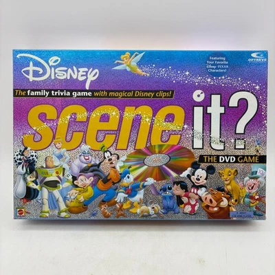 Disney Scene It DVD Game COMPLETE ScreenLife 2004 Pixar Movies Trivia - Image 1 of 4