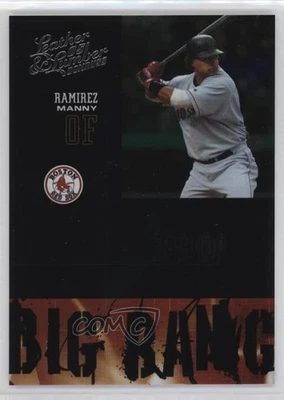 2005 Donruss Leather & Lumber Big Bang /2000 Manny Ramirez #BB-19 - Image 1 of 2
