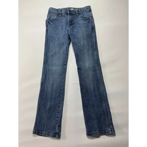 Wrangler Retro Youth Boys Slim Straight Leg Blue Denim Jeans - Size 10 (24x26) - Picture 1 of 8