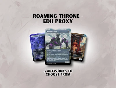 Roaming Throne - Custom Magic: The Gathering Card - Image 1 of 4