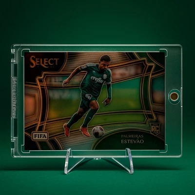 2023-24 Estevao Palmeiras RC True Rookie Panini Select - Image 1 of 3