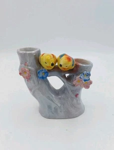 Vintage Doppel Vogel Vase Figur Made In Occupied Japan - Bild 1 von 9