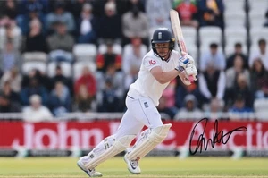 Cricket - Ollie Pope - Hand Signed 12x8 Inch Photograph - England - COA - Picture 1 of 1