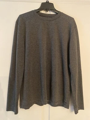 Kavu Men’s Size XL Pin Stripe T Shirt Long Sleeve Hiking Outdoor Pullover - Image 1 of 4