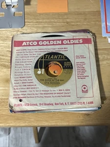 OTIS REDDING  - SITTIN' ON) THE DOCK OF THE BAY 7" Record 45 Rpm Soul - Picture 1 of 4