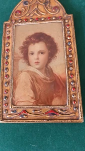 Das Jesuskind von B. Murillo Der gute Hirte Vintage Print - Bild 1 von 6