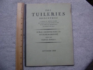 1930 Tuileries Brochures. European Architecture. Buckinghamshire Architecture - Picture 1 of 4