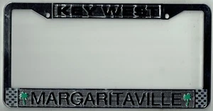 Key West FL Jimmy Buffett Margaritaville Parrot Head Vintage License Plate Frame - Picture 1 of 1