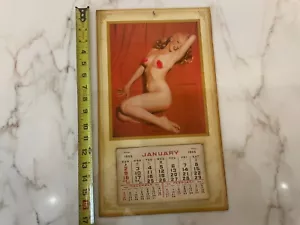 1955 MARILYN MONROE CALENDAR GOLDEN DREAMS POSED Complete - Please Read - Picture 1 of 2
