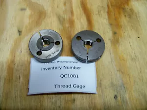 5/8- 11 thread Go NoGo Thread Gage 1A-2A Set QC1081 - Picture 1 of 1