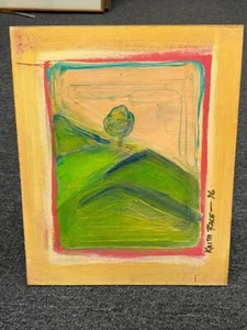 Keith Race San Francisco Original Ölgemälde Kunst 1996 Abstrakt Modern Signiert 2 - Bild 1 von 7