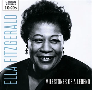 ELLA FITZGERALD Milestones Of A Legend - Original Albums 10CD BOXSET NEW SEALED - Imagen 1 de 2