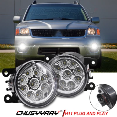 Светодиодные противотуманные фары для Mitsubishi Eclipse Endeavor 2006-2012 бампер ходовая лампа - Изображение 1 из 4