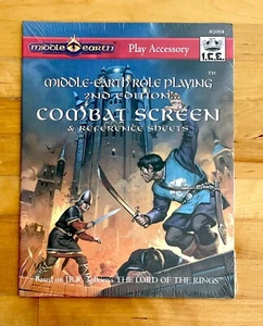 NEW SEALED & MINT - MERP 2ND EDITION COMBAT SCREEN & REFERENCE SHEETS - #2004 - Imagen 1 de 6