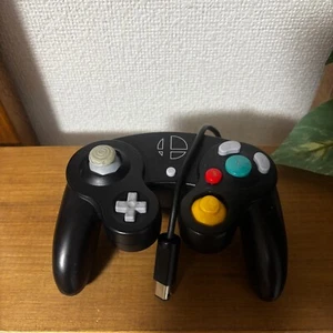 Nintendo Game Cube Super Smash Bros Controller - Black Japan Imported - Picture 1 of 4