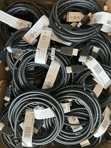 25 Pieces x 3m HDMI to HDMI Cable Fast Speed 1080p LCD HDTV Video Gold Lead 3D - Picture 1 of 3