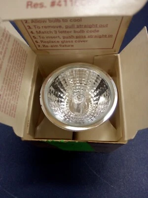 GE Precise  Q75MR16/FL/C/CG  BULB. 12V 75W 42° Beam. NOS - Image 1 of 4