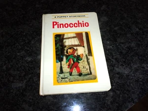 PINOCCHIO A Puppet Storybook Grosset & Dunlap 1970 3D Picture - Picture 1 of 9