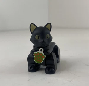 Bowbrick Series 1 American Shorthair Black Cat 2 Inch Mini Figure 2002 Medicom - Picture 1 of 4