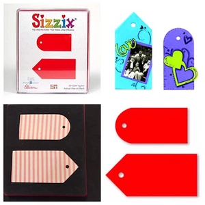 Sizzix Die Tag Set Crafts Scrapbook Diecut Retired NEW IN CASE Gift Tags Present - Picture 1 of 12