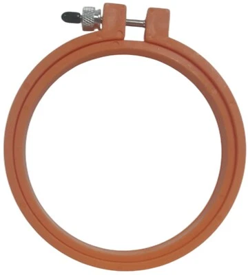 Susan Bates Orange Hoop-La Embroidery Hoop 4 Inch - Image 1 of 3